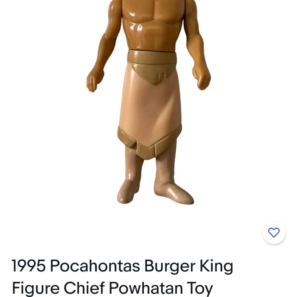 Pocahontas burger king new in bag
